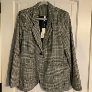 NWT Glam Houndstooth Blazer